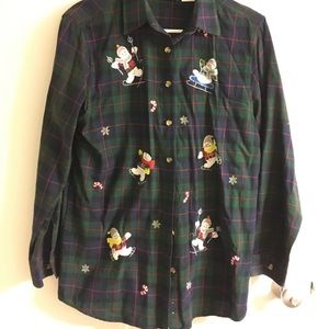 Winter Button Up ⛄️ 🧣